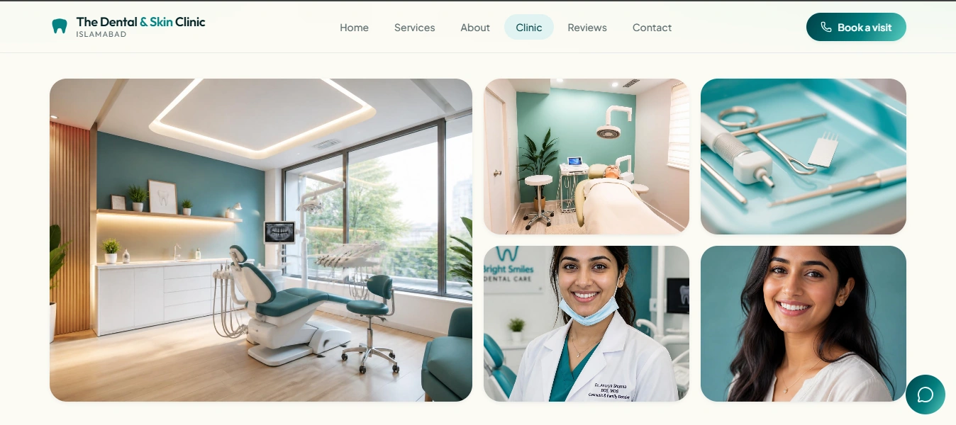 The Dental & Skin Clinic secondary screenshot