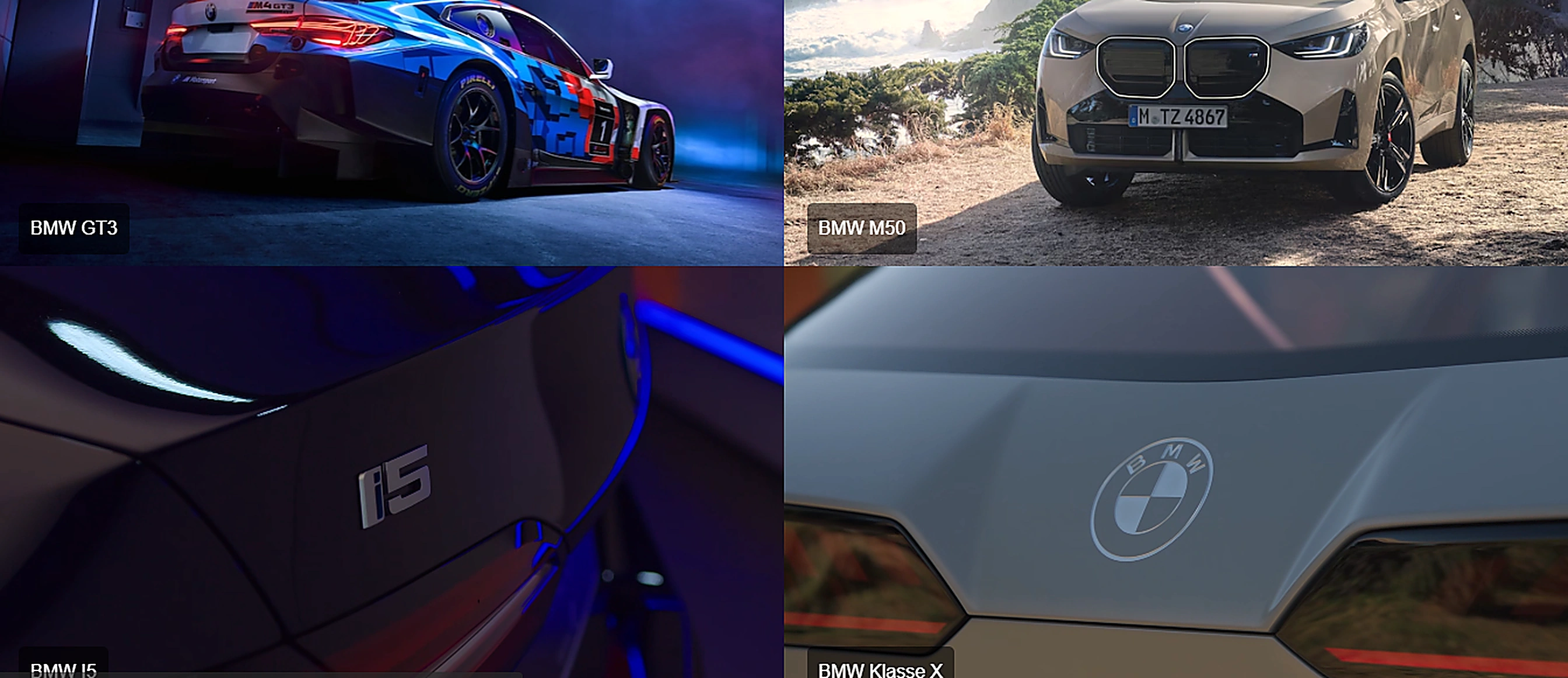 BMW Website Clone secondary screenshot