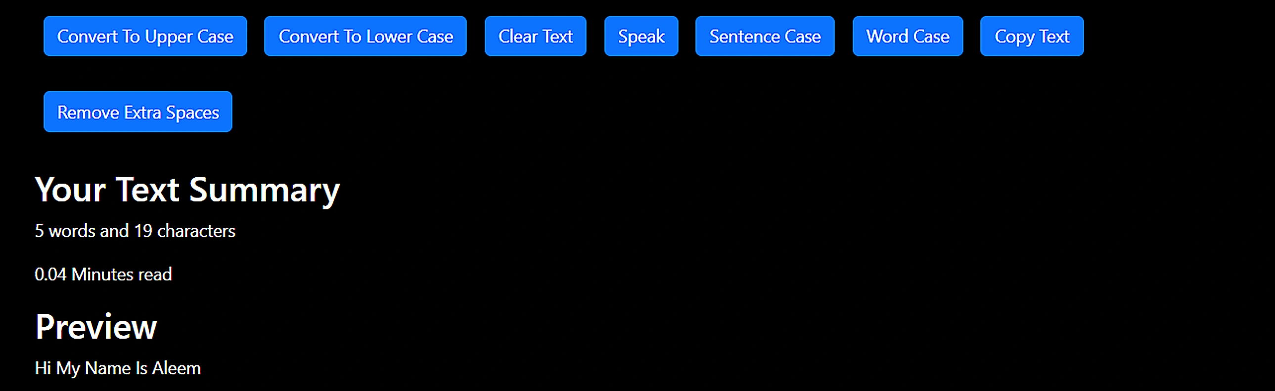 TextUtils secondary screenshot
